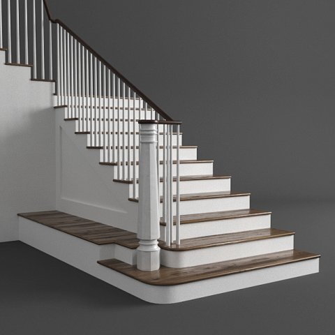 Stairs 3D Model