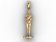 Oscar statue 3D Model