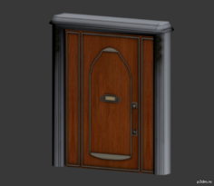 High Rent Door 3D Model