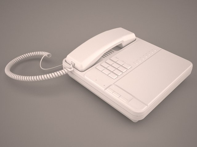 Phone Dialing 3D Model