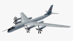 Tupolev Tu-142 3D Model