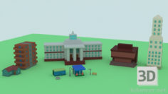 3D-Model 
Buildings, buildings