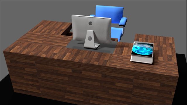 Table Setup 3D Model