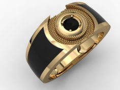 Jewellery ring man 3D Model