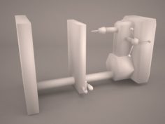 Drill Press 3D Model