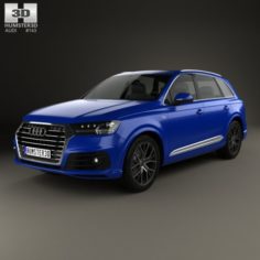 Audi SQ7 2016 3D Model