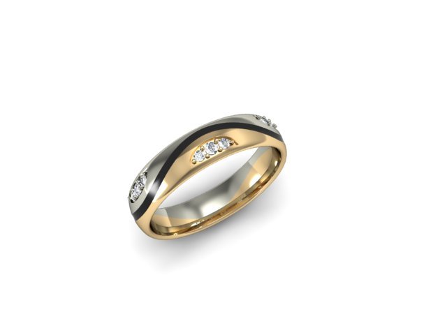 Jewellery ring wedding 3D Model