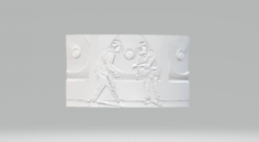 Nicky Jam x J Balvin – X Lithophane 3D Model
