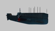 Military submarine 3D Model