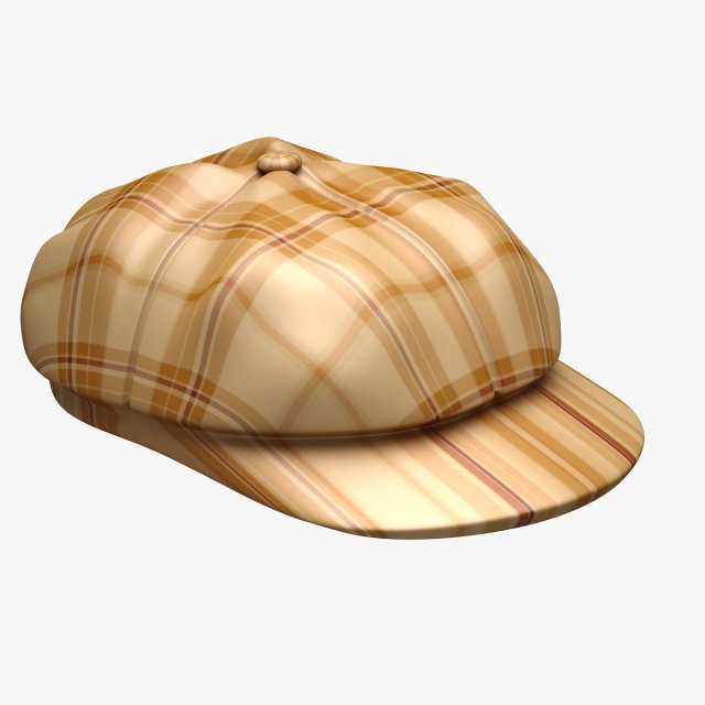 Grandpa Hat 3D Model
