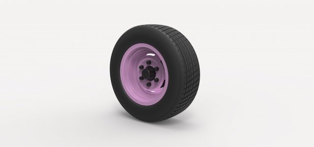 Car wheel 2 3D Model