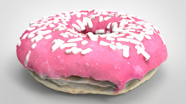 PINK DONUTS 3D Model