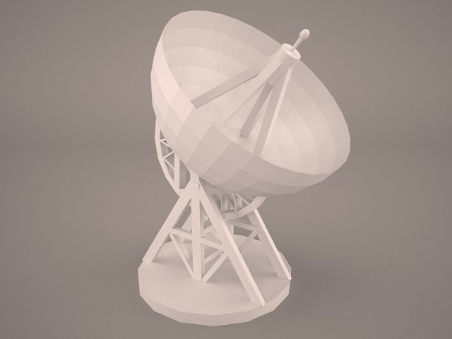 Satellite Dish Super 3D Model