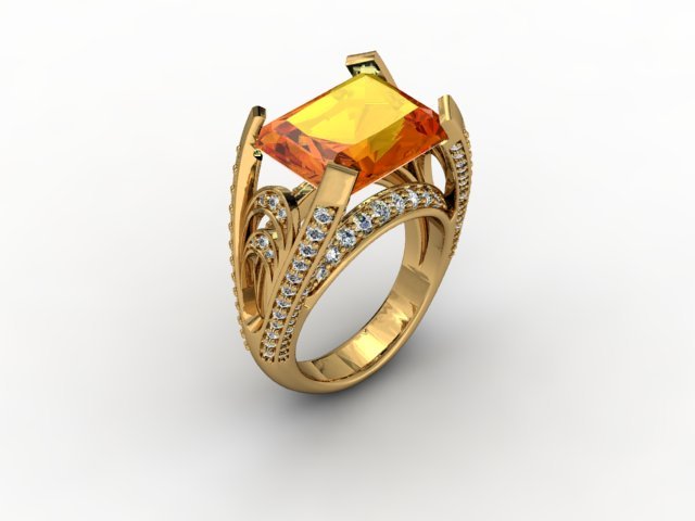 Jewellery ring 3D Model