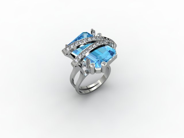 Jewellery ring 3D Model