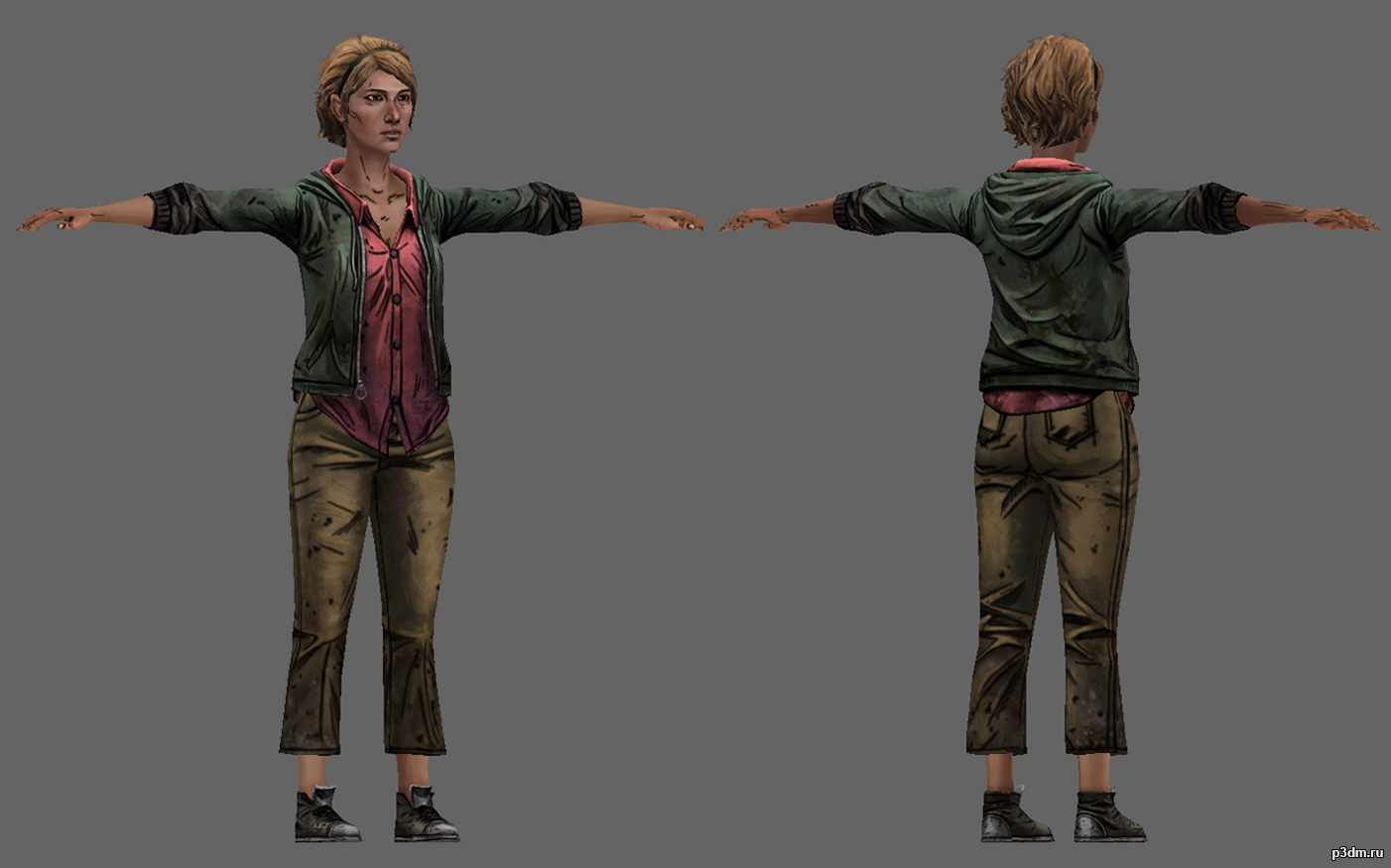 Woman 2 3D Model
