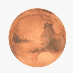 Lowpoly Mars 3D Model