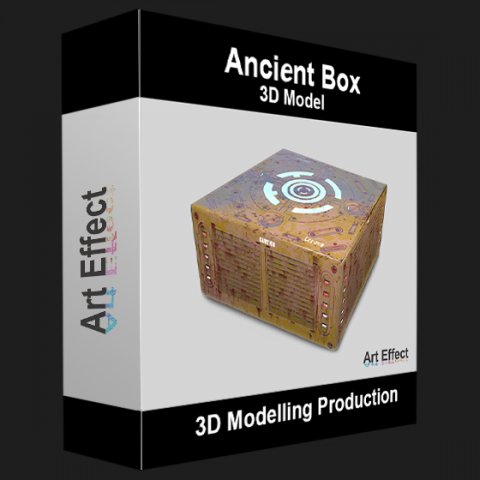 Ancient Box 3D Model