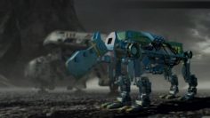 Mechanical Dog 3D Model