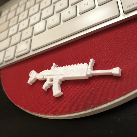 Fortnite – Scar Keychain!! 3D Print Model