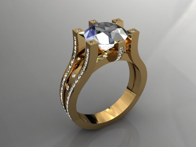 Jewellery ring 3D Model