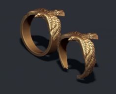 Eagle ring pack 3D Model