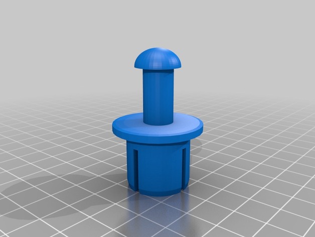 12V socket insert / cover /lid 3D Print Model