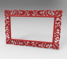 Frame miror obj 3D Model