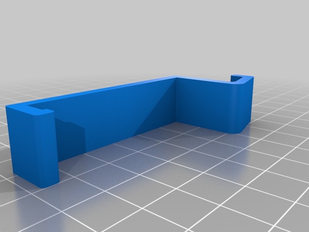 Cubicle Hook 3D Print Model