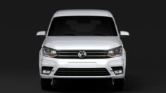 Volkswagen Caddy 2018 3D Model