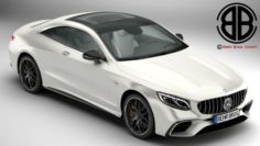 Mercedes S Class Coupe AMG S63 2018 3D Model