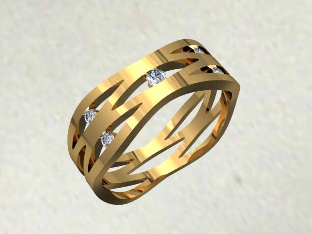 Jewellery ring Free 3D Model