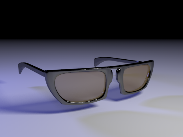 Sun Glasses 3D Model