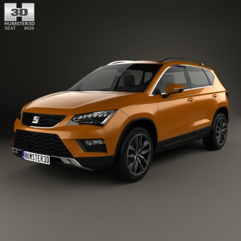 Seat Ateca 2017 3D Model