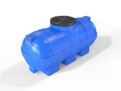 Plastic Water Tank 3D Model
