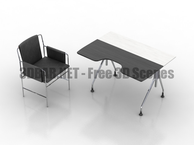 Herman Miller Envelop Desk Chair 3D Collection
