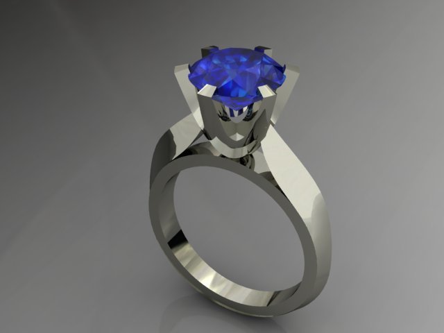 Jewellery ring Free 3D Model