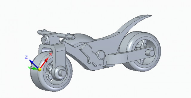 Buildable bike 3D Model
