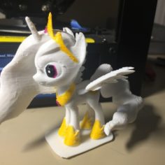 MLP Pony Celestia 3D Print Model