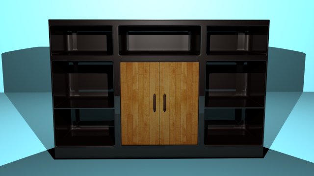 TV Cabinet 3D Model