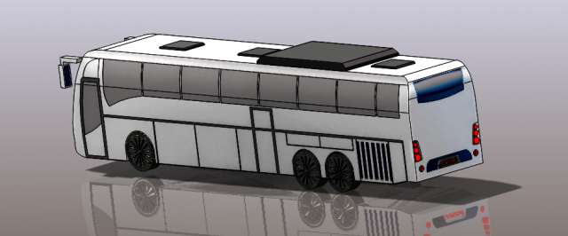 VOLVO 9700 3D Model