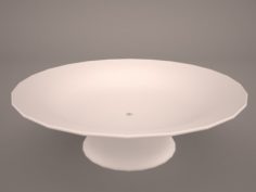 Modern Round Glass Sink 3D Model