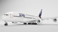 Airbus A380 – Collection 3D Model