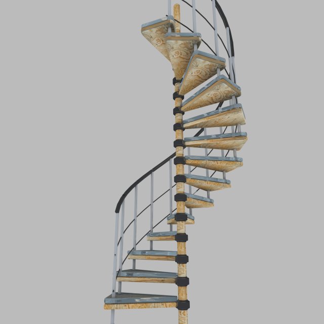 Stairs 3D Model