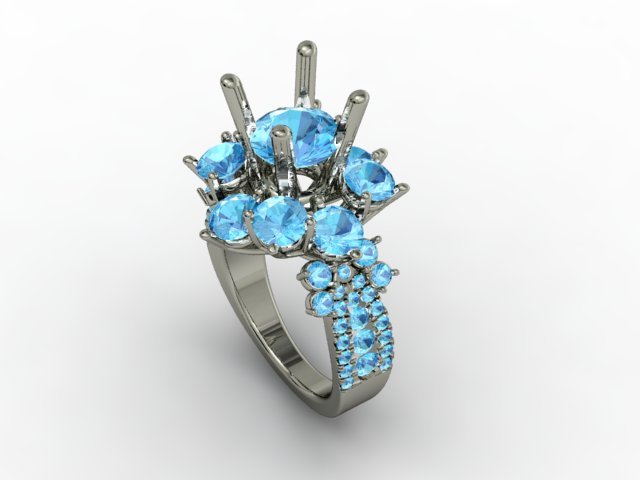 Jewellery ring 3D Model