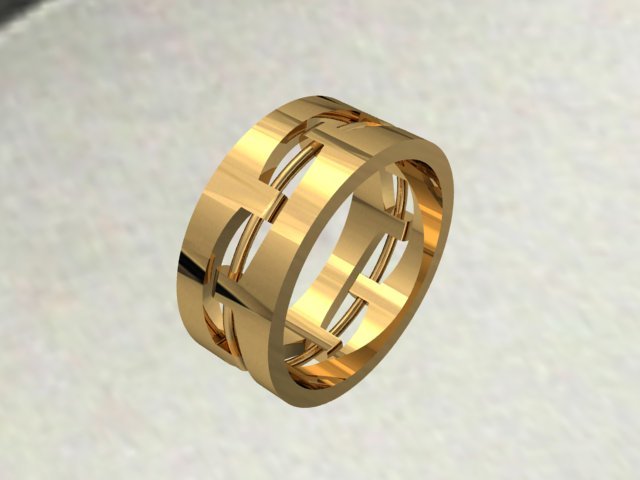 Jewellery ring 3D Model