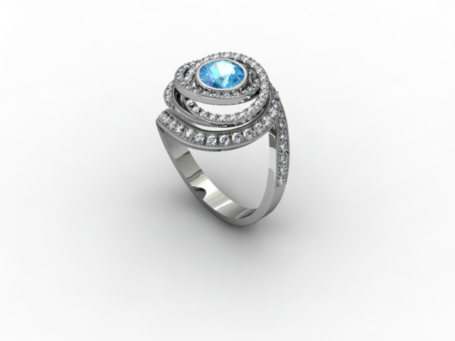 Jewellery ring 3D Model