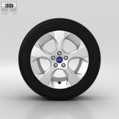 Ford Galaxy Wheel 16 inch 002 3D Model