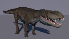 Prestosaurus dinosaur 3D Model