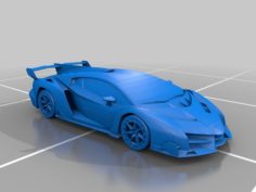 Lamborghini Veneno 3D Print Model